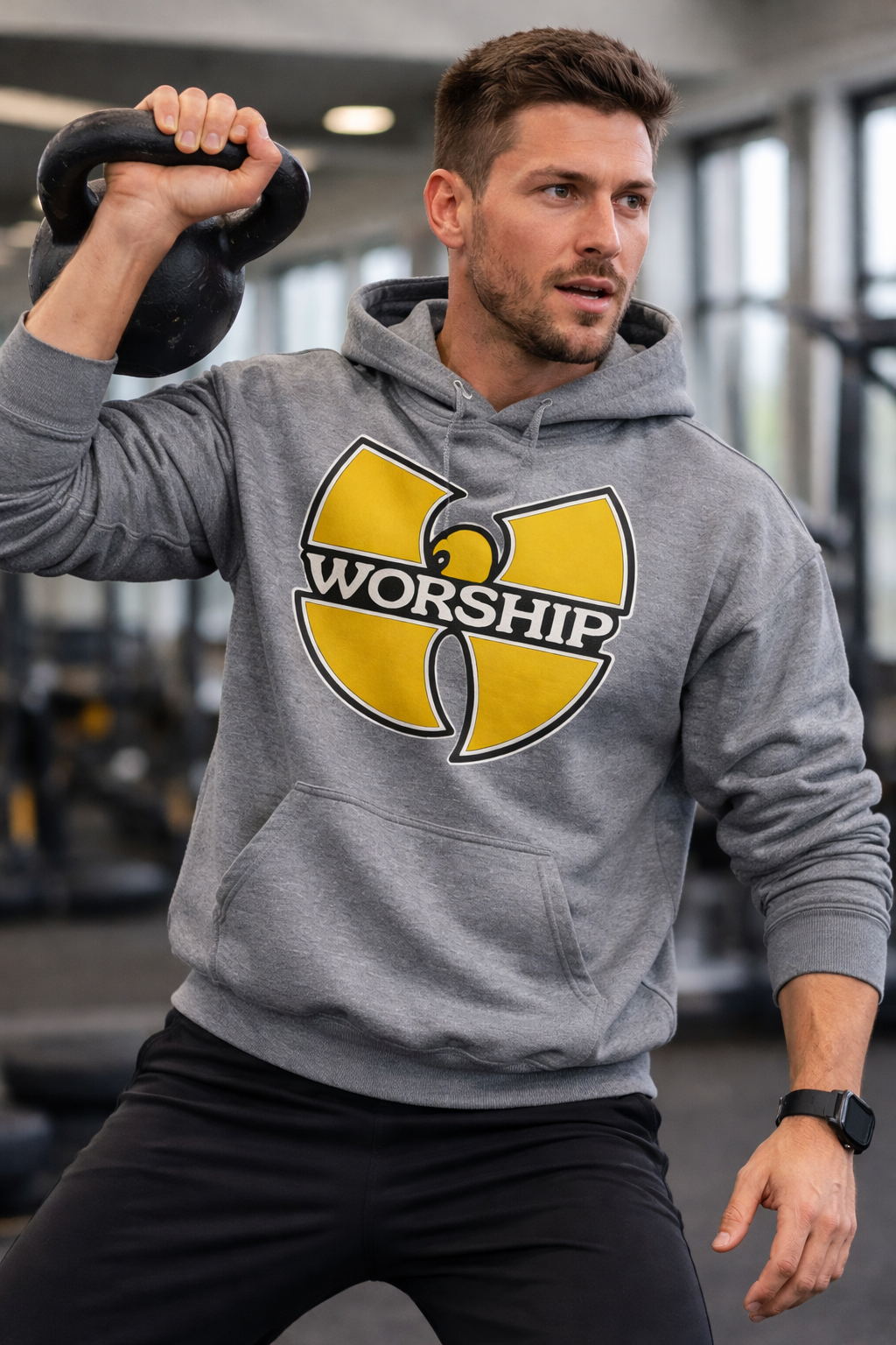 Classic Wu-Inspired Worship Hoodie!